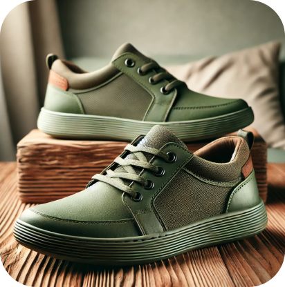 Groene Sport Sneakers